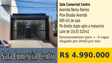 Sala Comercial Centro