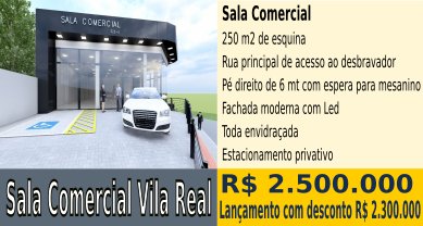 Sala Comercial Vila Real